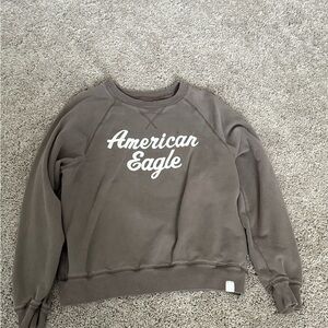 American Eagle Outfitters brown Crew Neck Sweater